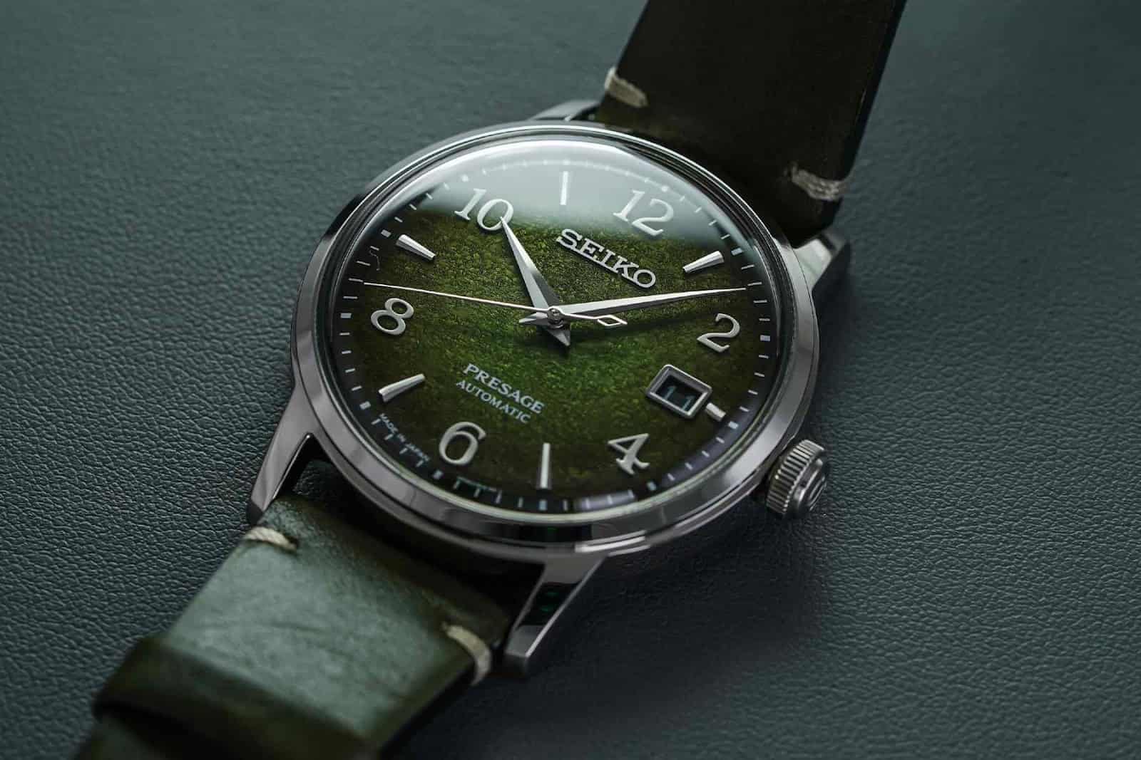 Bracelet De Montre Seiko 7L22 Kinetic - Série Limitée Rare, Occasion, Cadran Marron